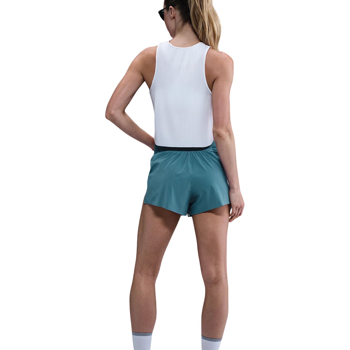 NIKE WOMEN'S SWIFT DRI-FIT MID-RISE 2.5" BRIEF-LINED RUNNING SHORTS