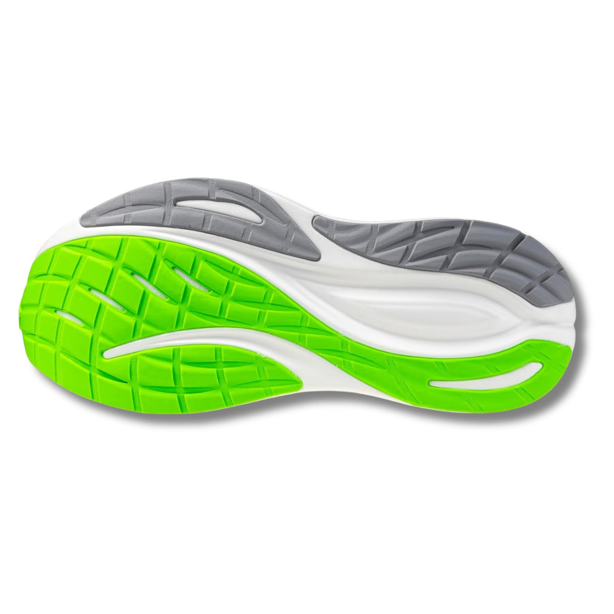Mizuno Neo Zen 2 women's road running shoe in Lime Pulp/Ultimate Grey, alternate view