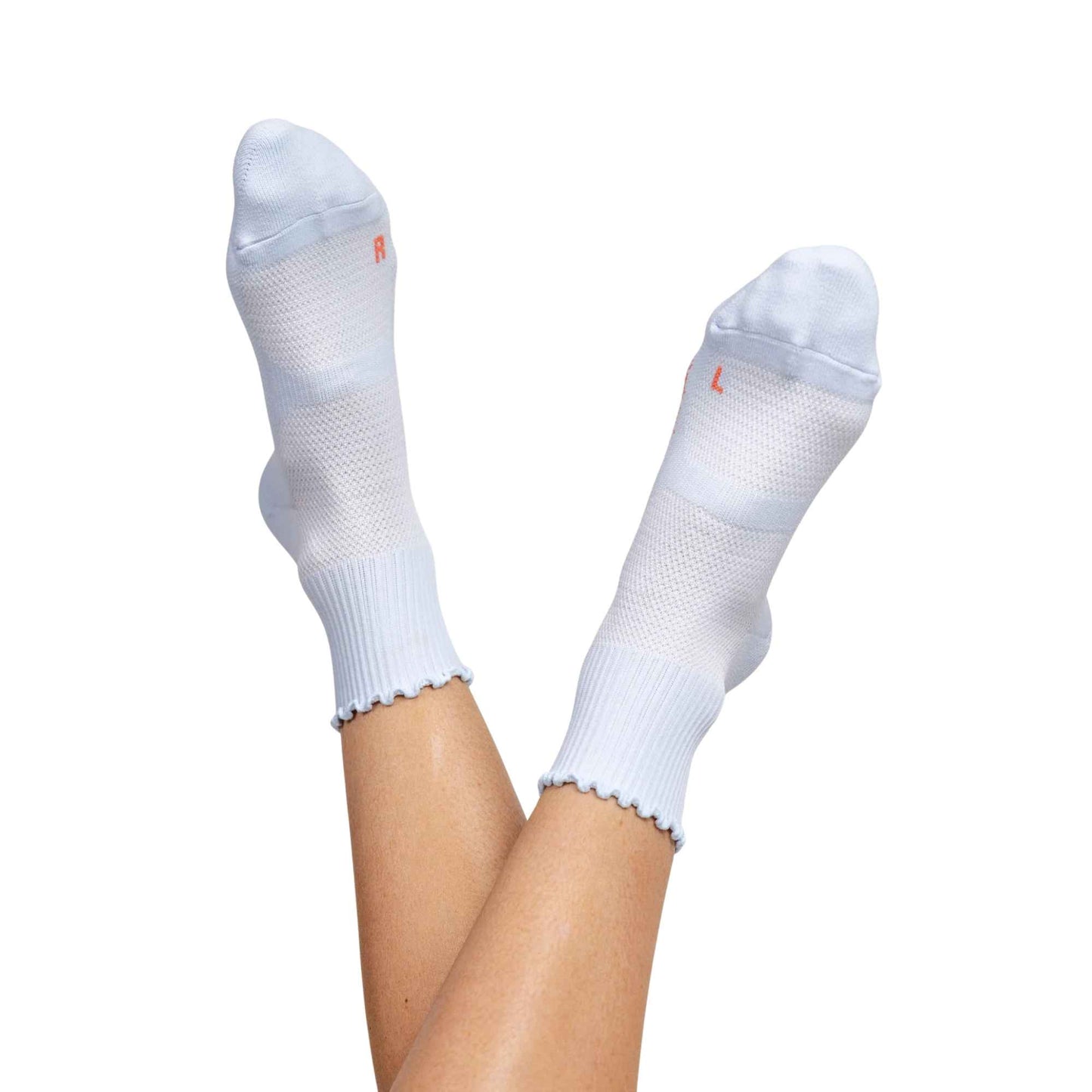 SATURDAY STRIDES RUFFLE QUARTER SOCK
