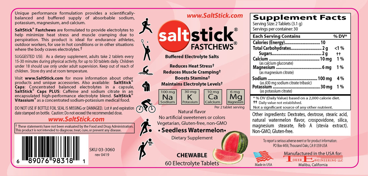 SALTSTICK FAST CHEWS BOTTLE