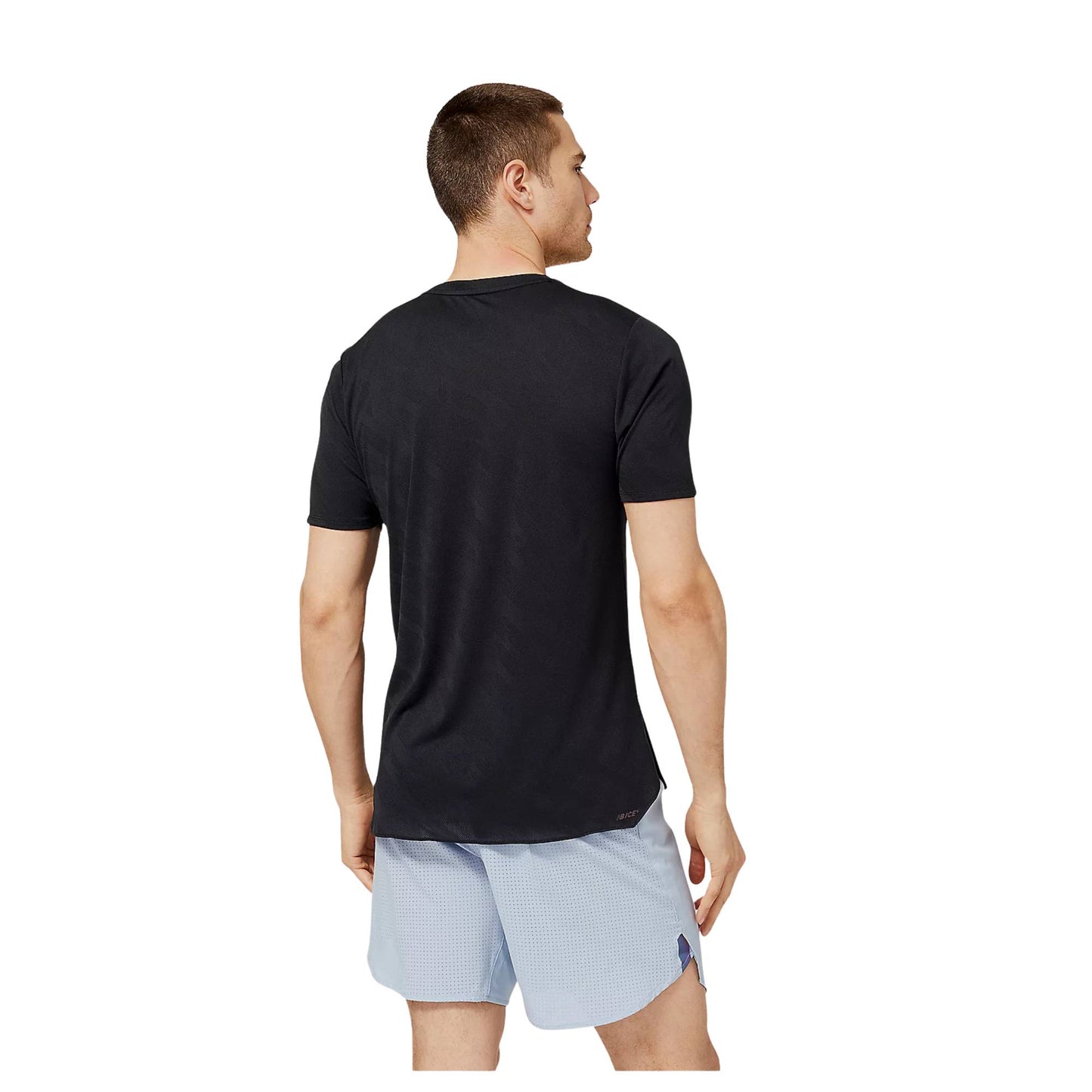 NEW BALANCE MEN'S Q SPEED JACQUARD SHORT SLEEVE