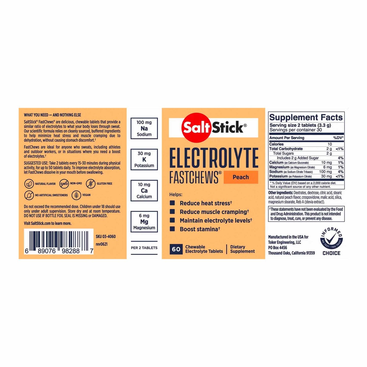 SALTSTICK FAST CHEWS BOTTLE