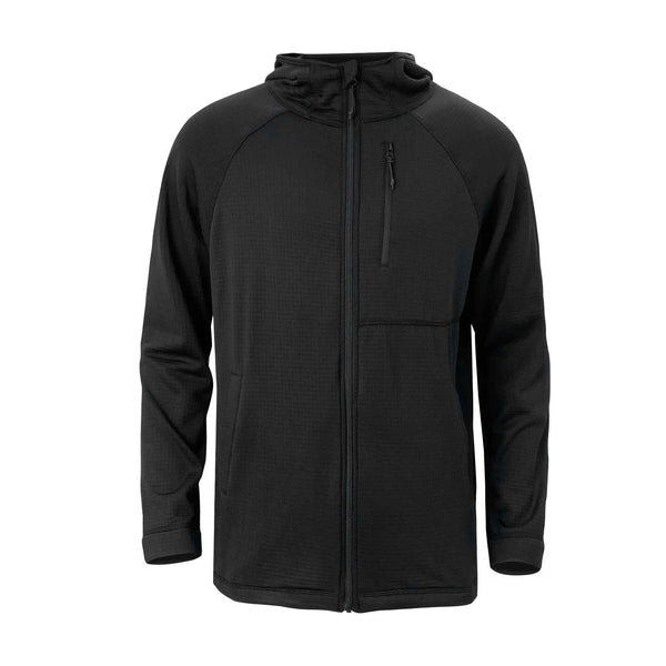 TRWS MEN'S WAFFLE HOODED JACKET
