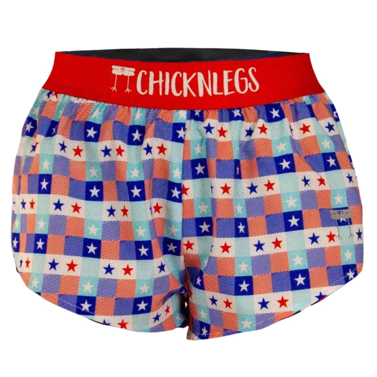 CHICKNLEGS WOMEN'S 1.5" SPLIT SHORTS