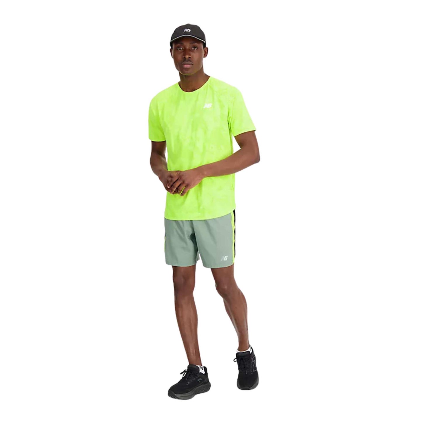 NEW BALANCE MEN'S Q SPEED JACQUARD SHORT SLEEVE