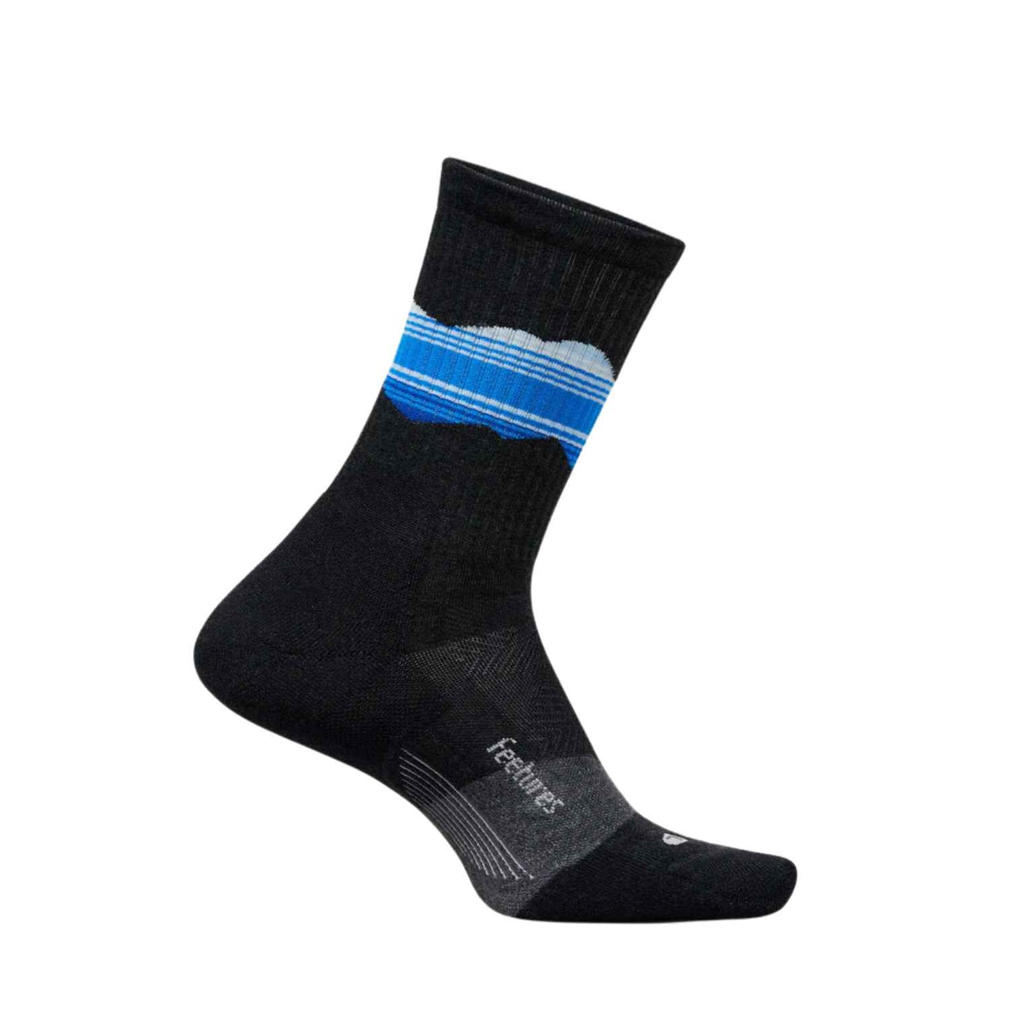 FEETURES TRAIL MINI CREW MAX CUSHION SOCK