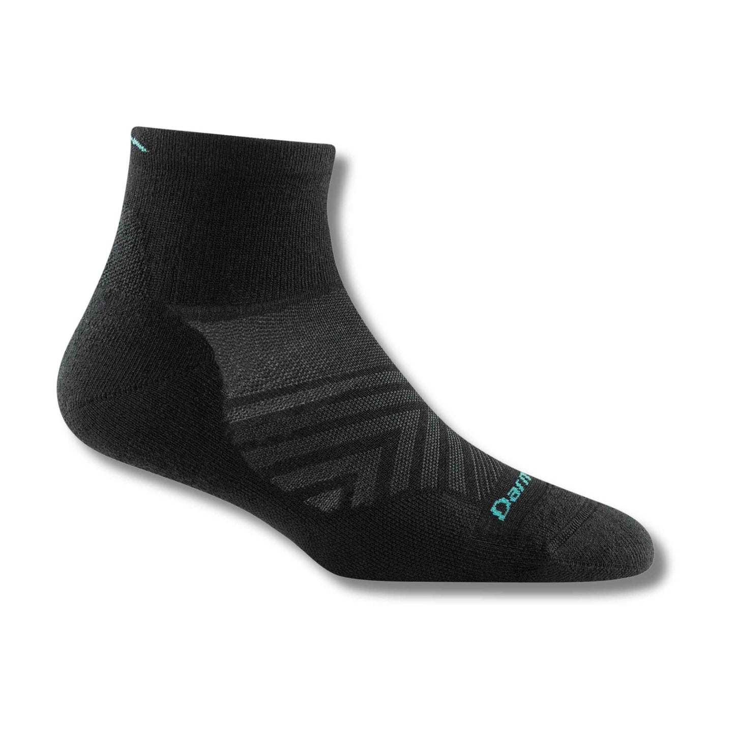 DARN TOUGH WOMEN'S RUN QUARTER ULTRA-LIGHTWEIGHT CUSHION RUNNING SOCKS