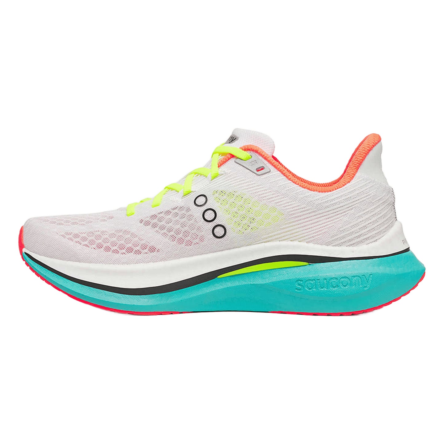 SAUCONY MEN'S ENDORPHIN SPEED 5 - WHITE/MUTANT (97) - 15