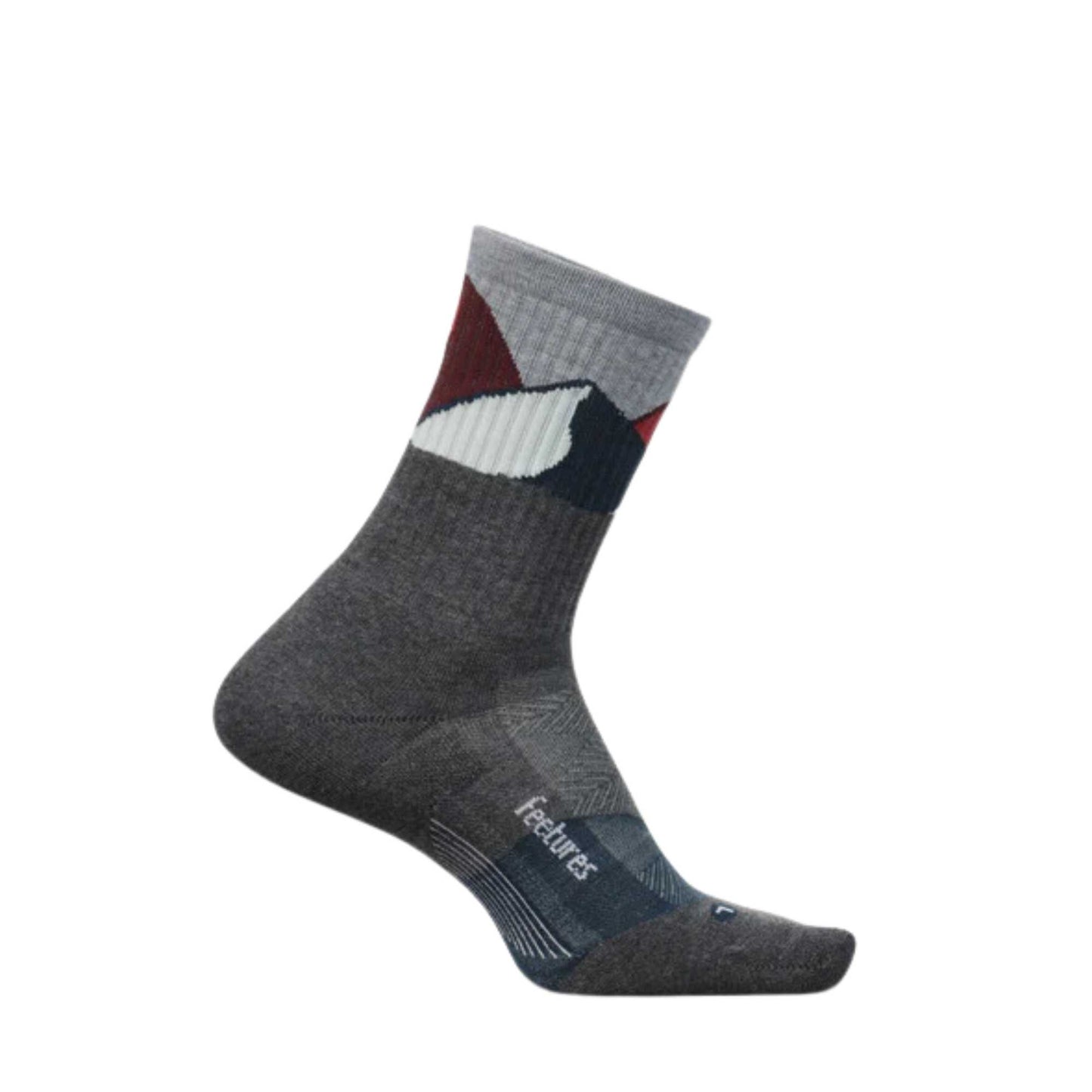 FEETURES TRAIL MINI CREW MAX CUSHION SOCK