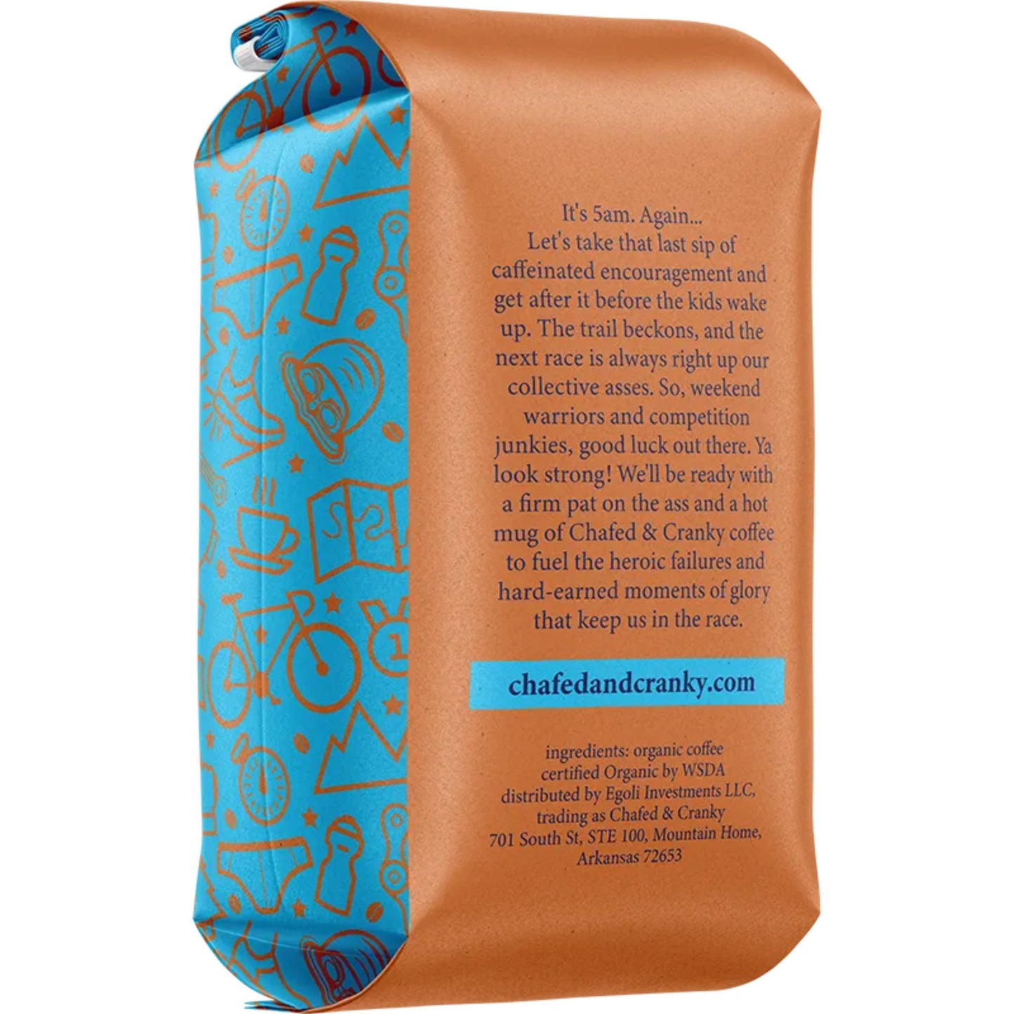 CHAFED & CRANKY ORGANIC COFFEE