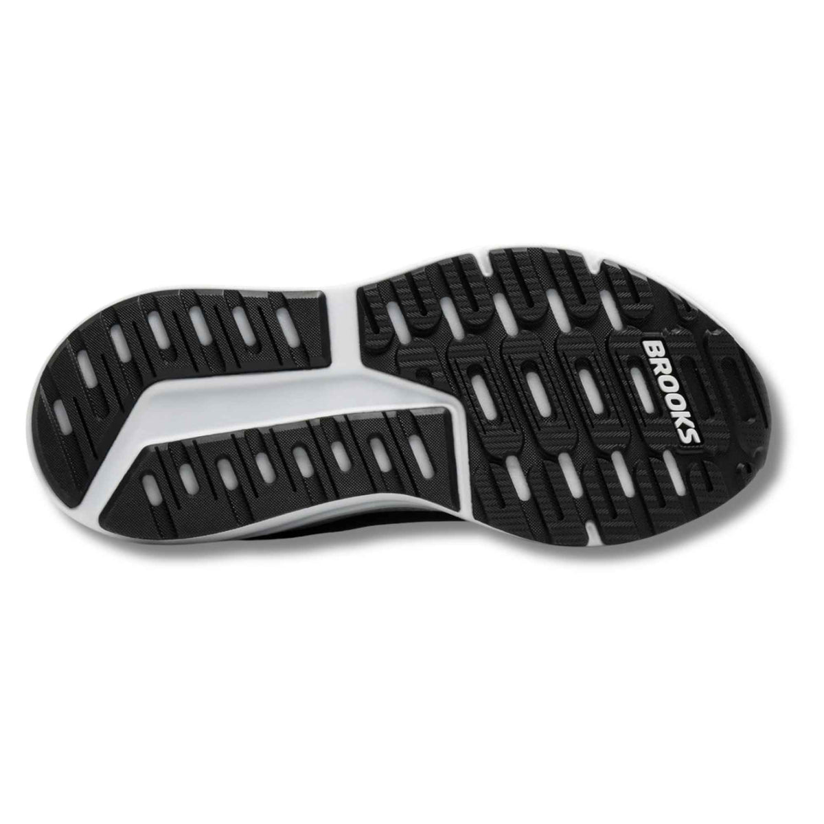 Brooks Ariel GTS 26 Wide women's stability running shoe in Black/Grey/White, alternate view