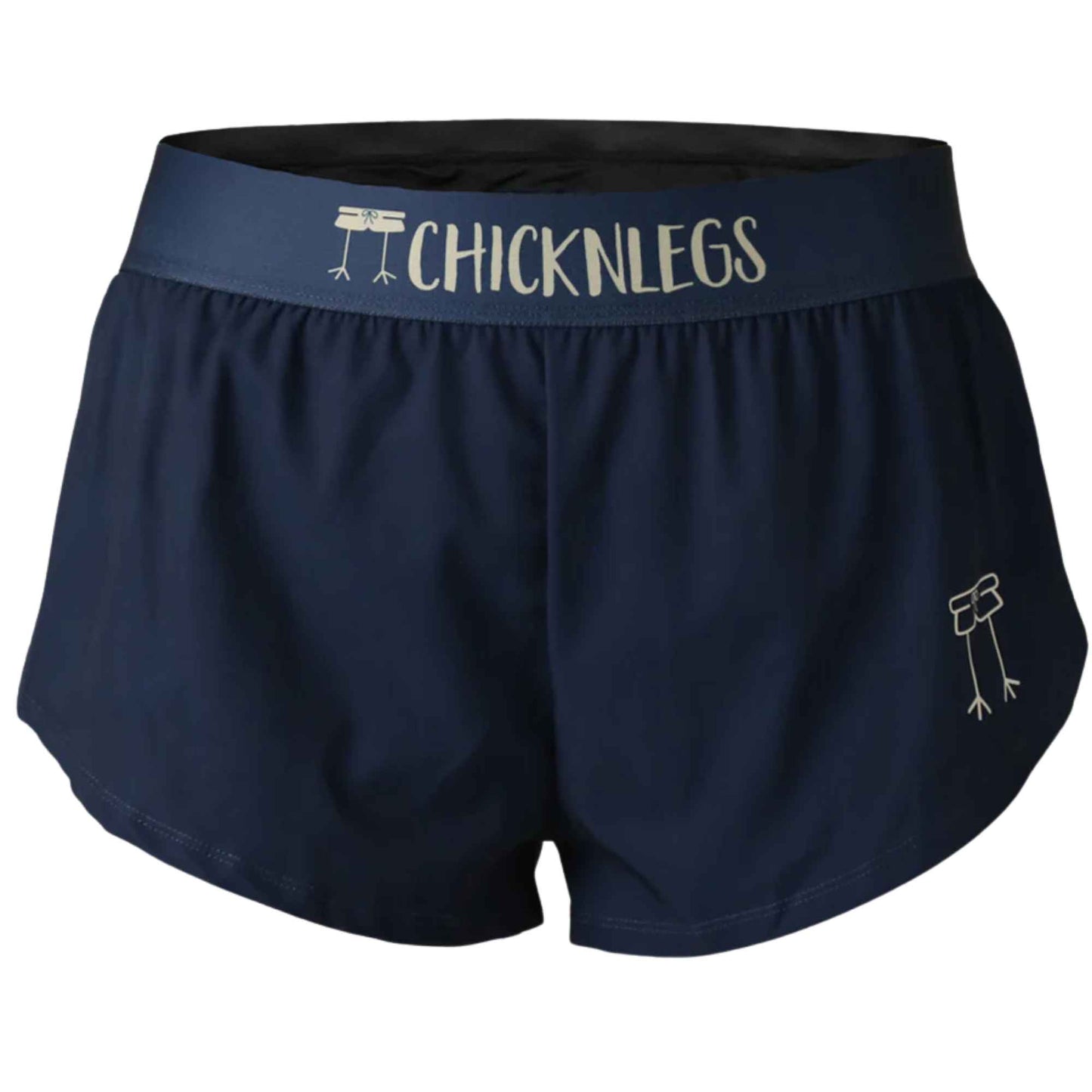 CHICKNLEGS WOMEN'S 1.5" SPLIT SHORTS