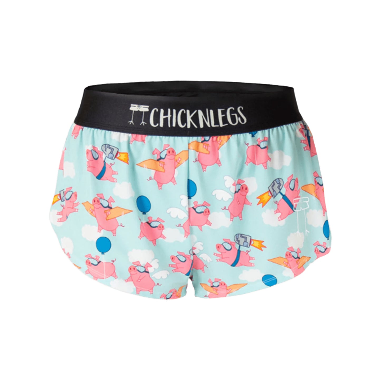 CHICKNLEGS WOMEN'S 1.5" SPLIT SHORTS