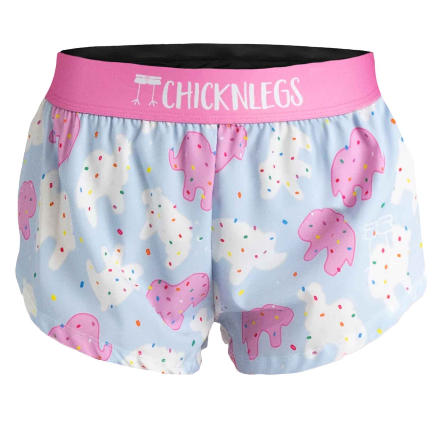 CHICKNLEGS WOMEN'S 1.5" SPLIT SHORTS