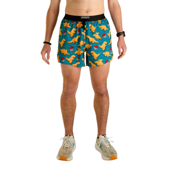 CHICKNLEGS MEN'S 5" DS RUNNING SHORTS