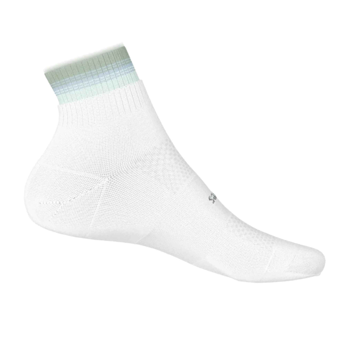FEETURES HP MAX CUSHION STACKED QUARTER SOCK