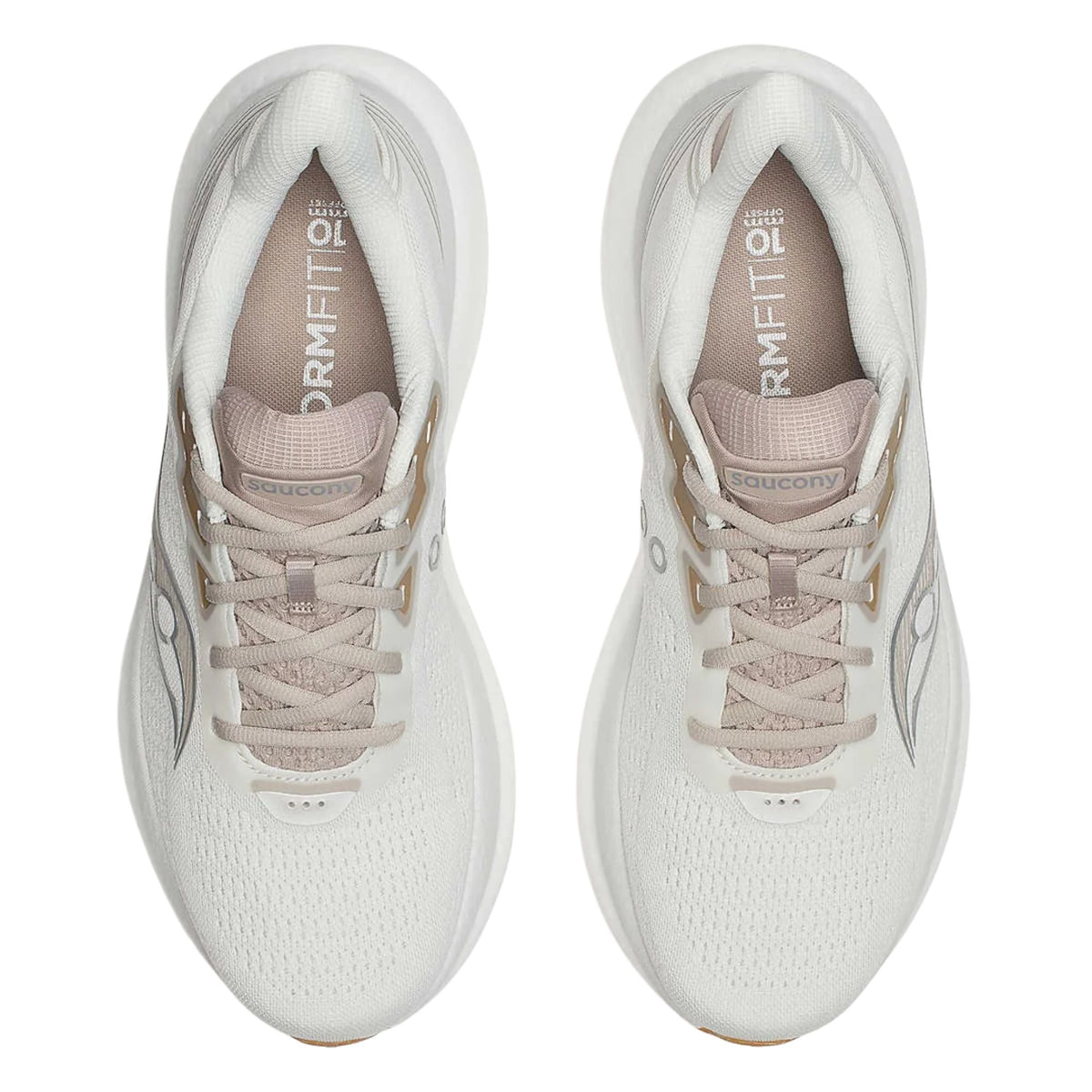 Saucony Triumph 23 men's road running shoe in Quartz/Gum, alternate view