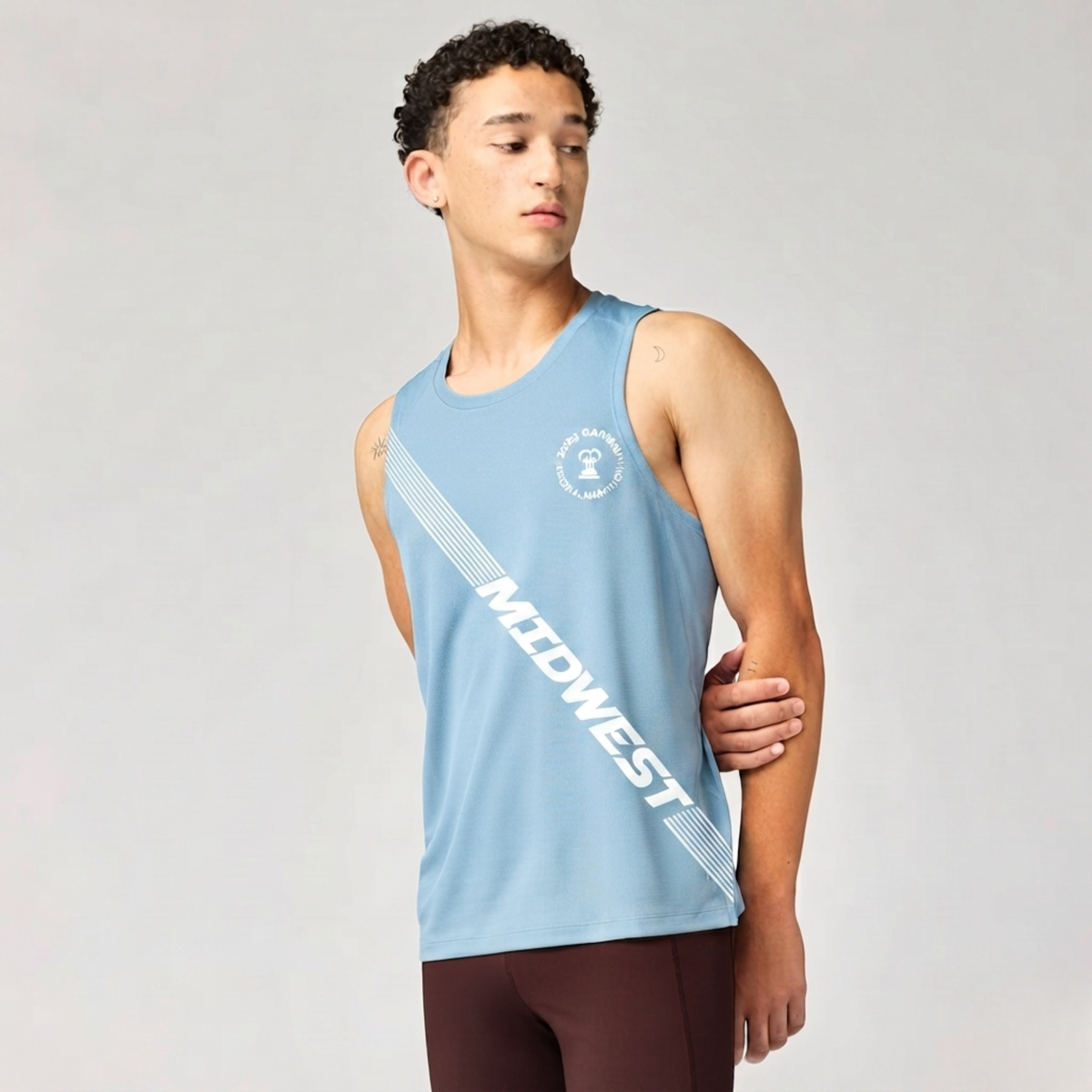 KC MARATHON BROOKS MEN'S DASH SINGLET