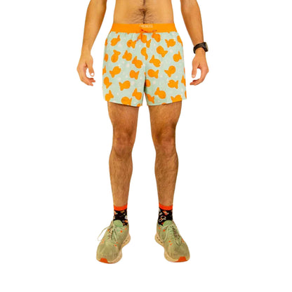 CHICKNLEGS MEN'S 5" DS RUNNING SHORTS