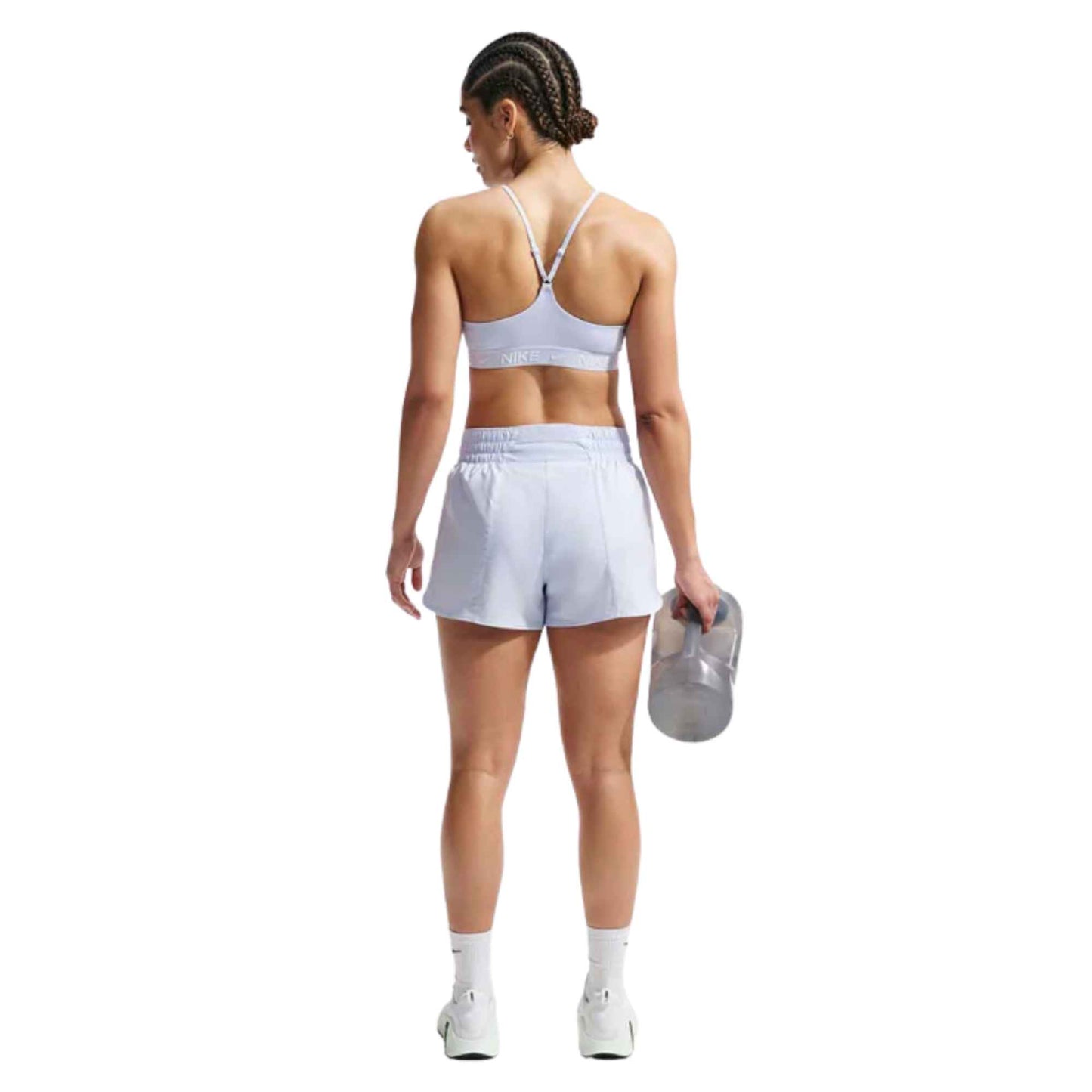 NIKE WOMEN'S ONE DRI-FIT MID-RISE 3" BRIEF-LINED SHORTS