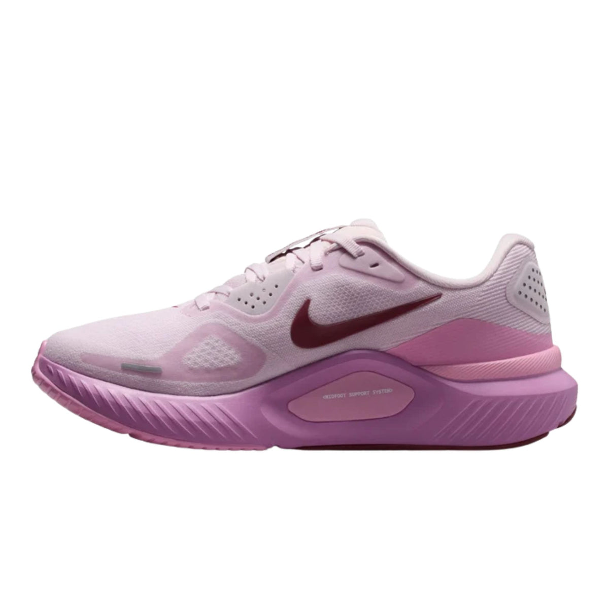 Nike Structure 26 women's stability running shoe in Bleached Lilac/Pink Smoke/Pink Rise, alternate view