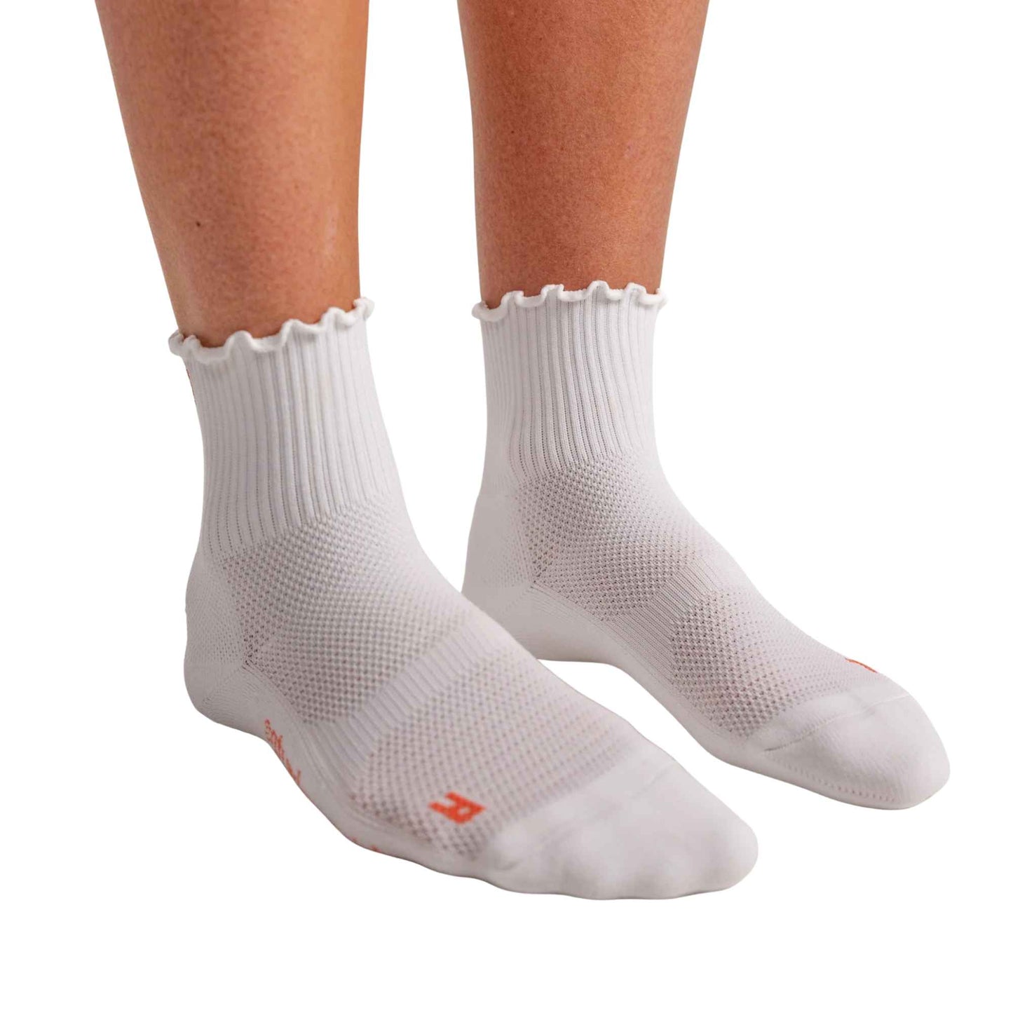 SATURDAY STRIDES RUFFLE QUARTER SOCK