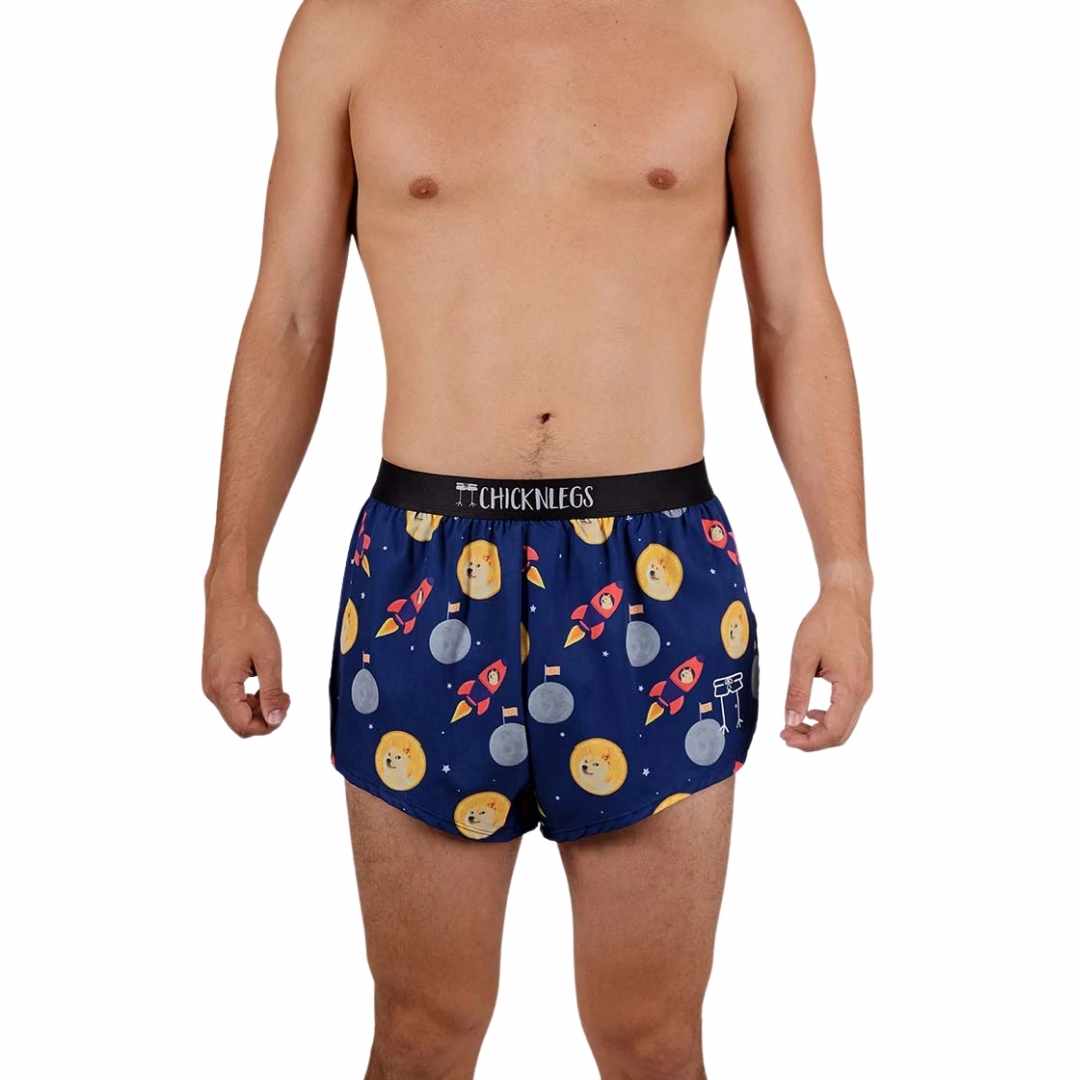 CHICKNLEGS MEN'S 2" SPLIT SHORT