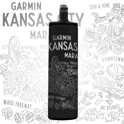 KC MARATHON MIIR 20 OZ WIDE MOUTH WATERBOTTLE