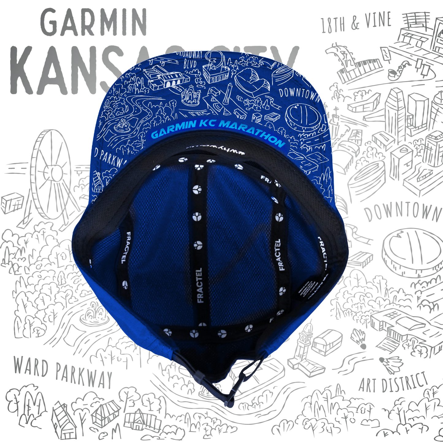 KC MARATHON FRACTEL MAP HAT