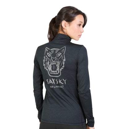 SAYSKY WOMEN'S PACE HALF ZIP LONG SLEEVE