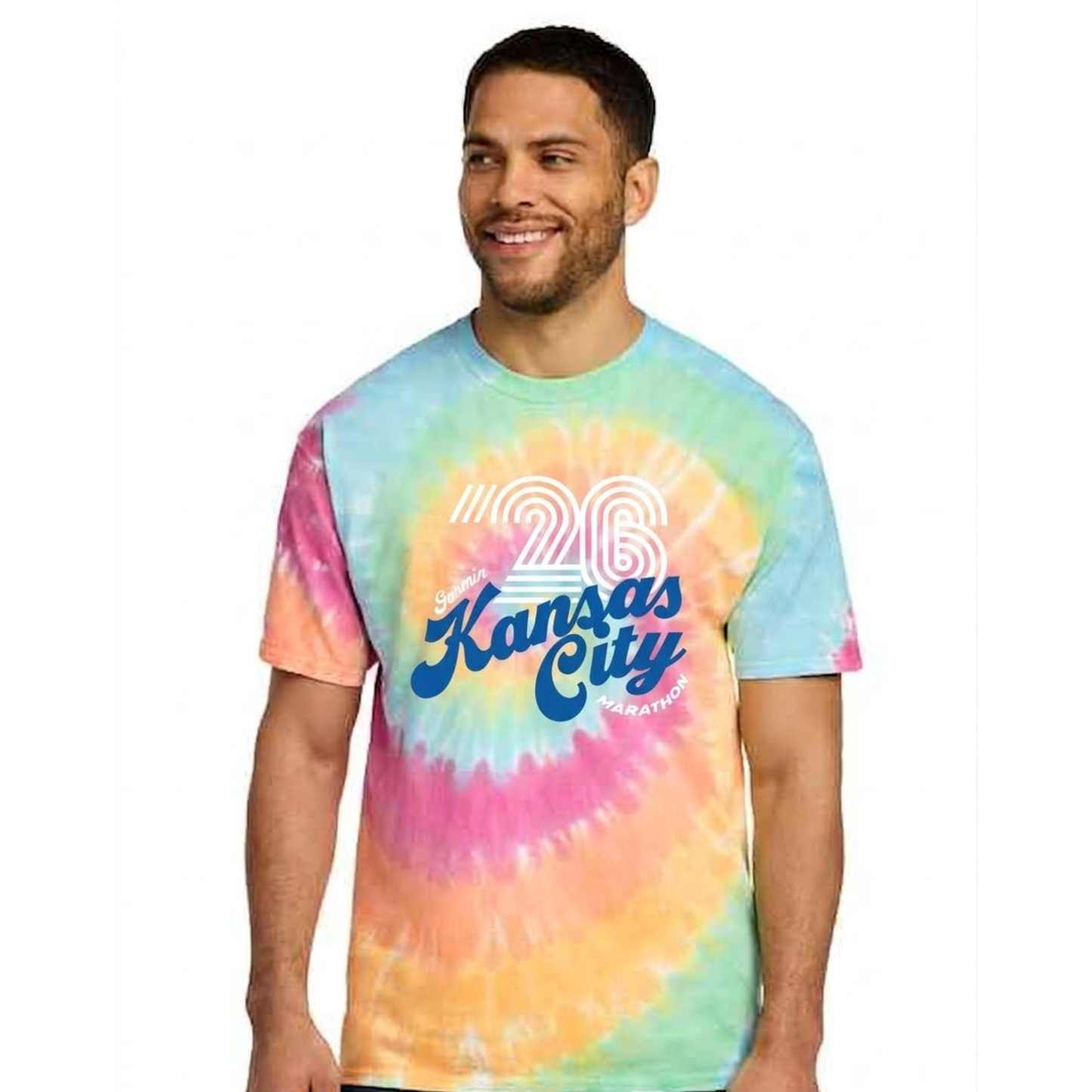 KC MARATHON TIE DYE COLLECTIBLE T-SHIRT