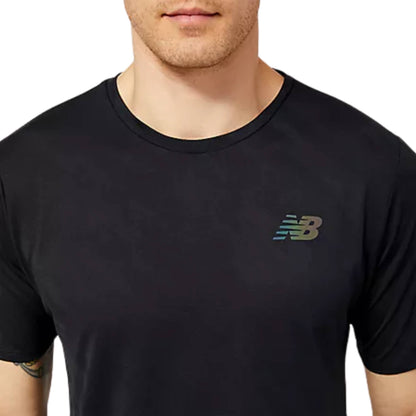 NEW BALANCE MEN'S Q SPEED JACQUARD SHORT SLEEVE