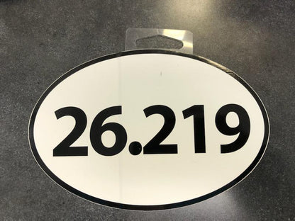 BAYSIX LARGE OVAL STICKER