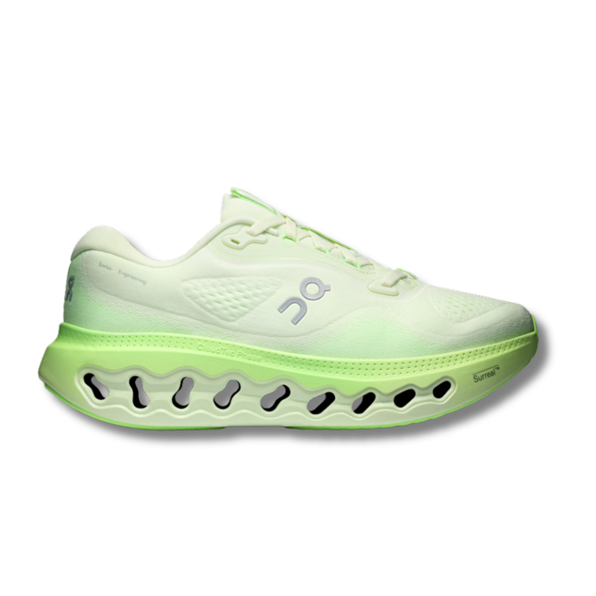 On Cloudsurfer 3 women's road running shoe in Flowerbud/Lucent