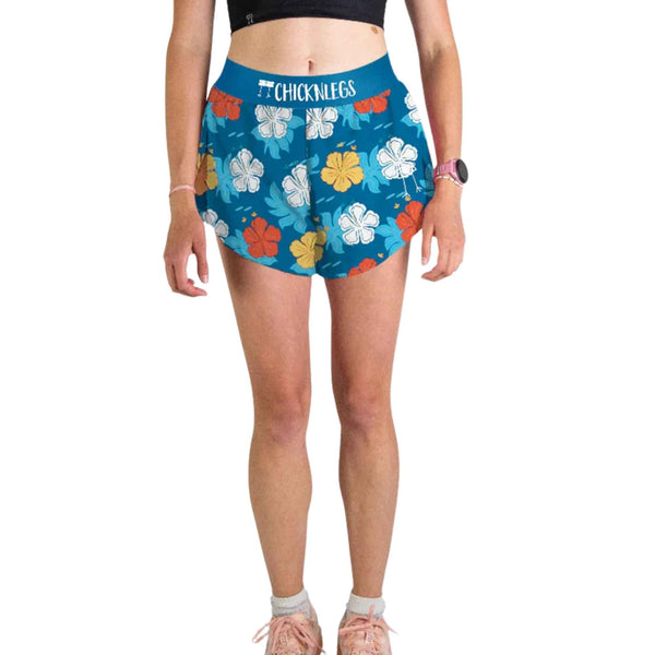 CHICKNLEGS WOMEN'S 4" SPLIT SHORTS