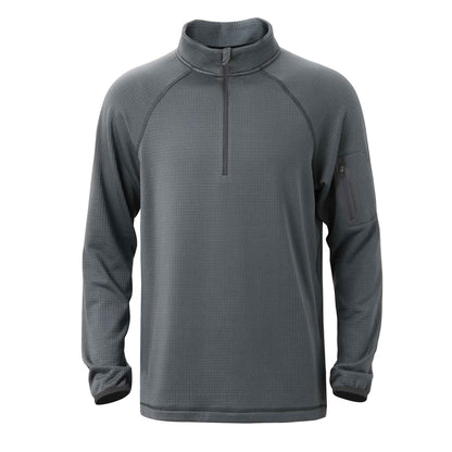 TRWS MEN'S WAFFLE QUARTER ZIP