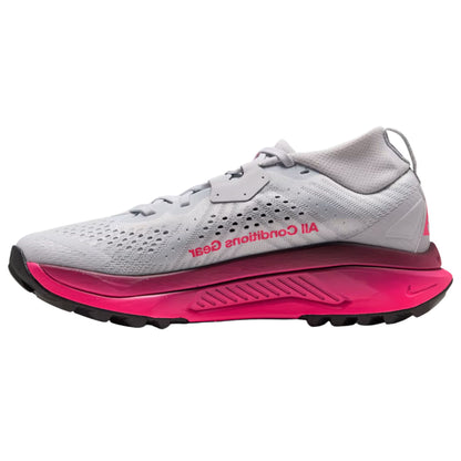 Nike ACG Zegama men's trail running shoe in Pure Platinum/Black/Hyper Pink, alternate view
