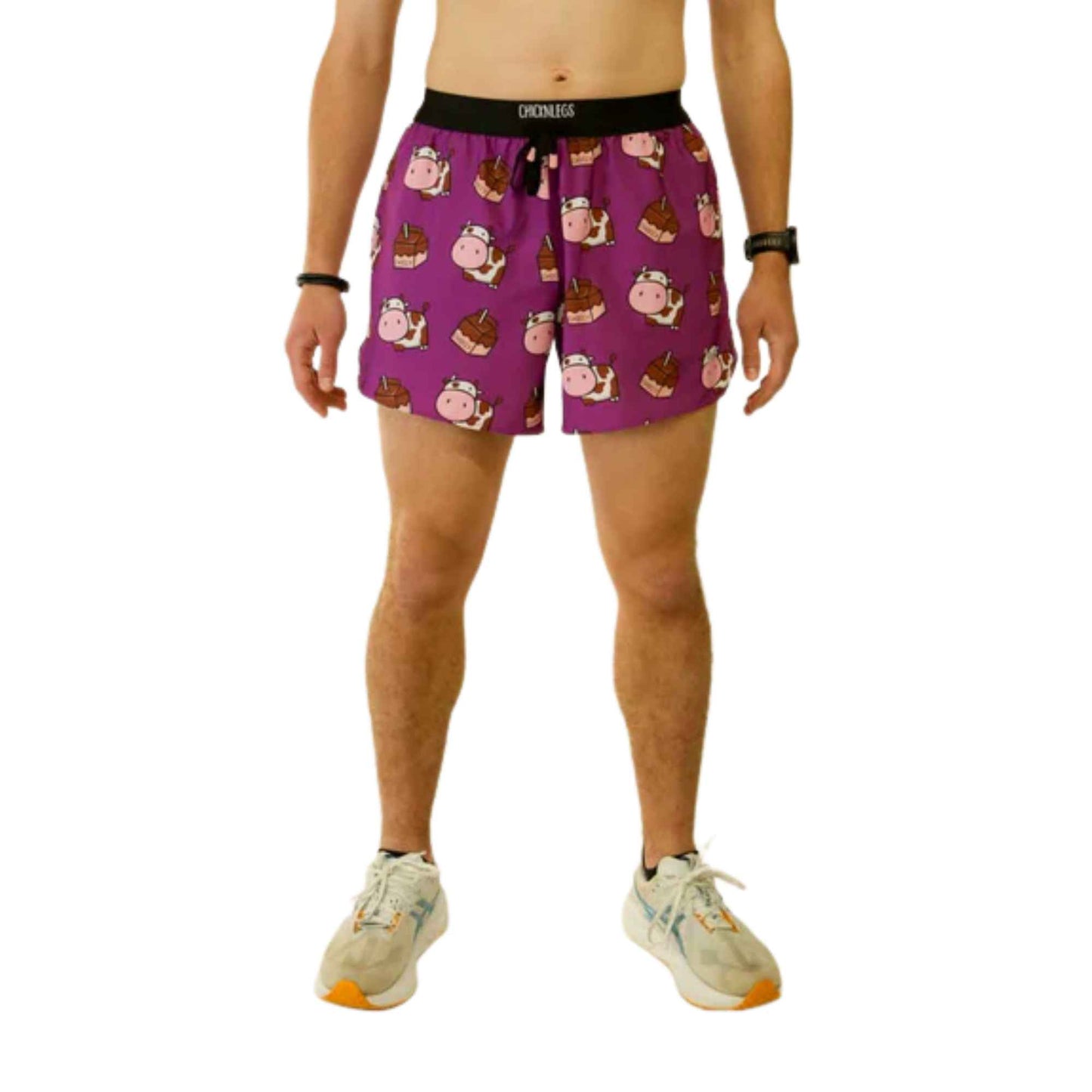 CHICKNLEGS MEN'S 5" DS RUNNING SHORTS