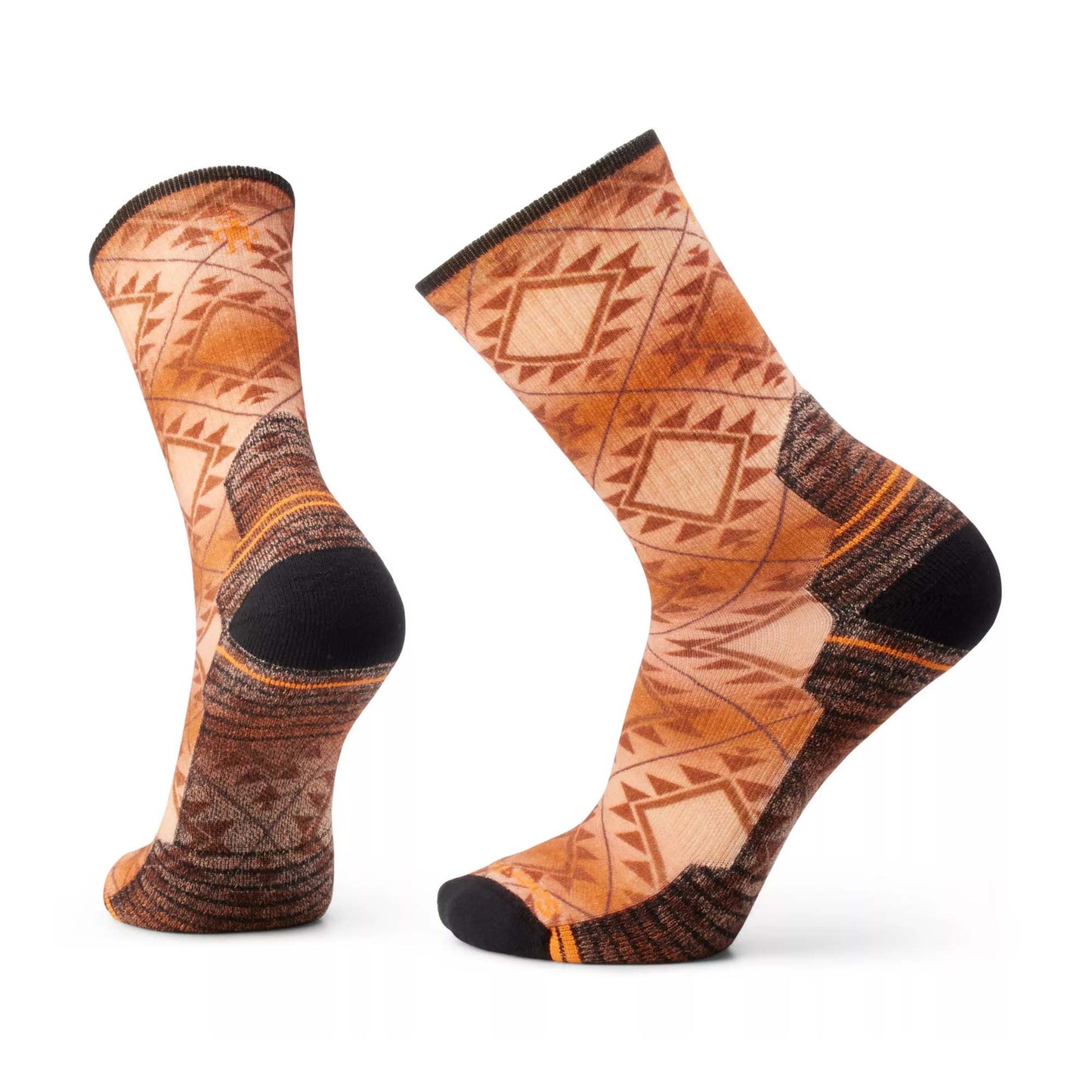 SMARTWOOL HIKE LIGHT CUSHION PRINT CREW SOCKS