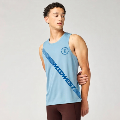 KC MARATHON BROOKS MEN'S DASH SINGLET