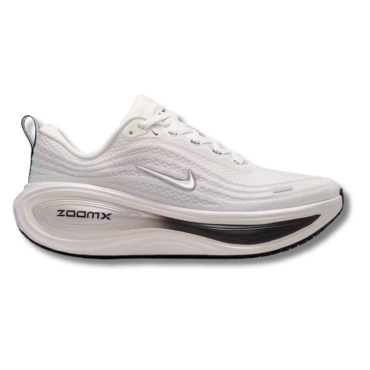 Nike Vomero Plus women's road running shoe in Summit White/Metallic Silver/Sail