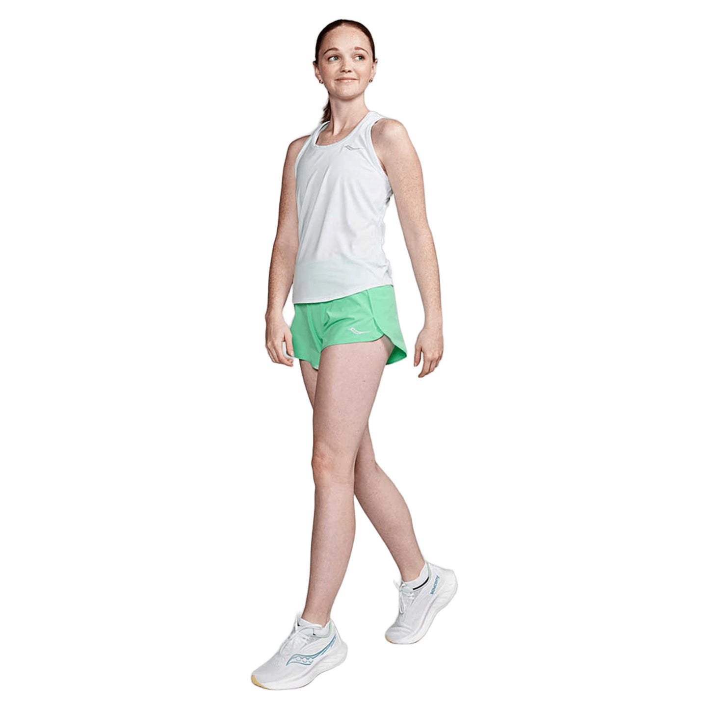 SAUCONY WOMEN'S STOPWATCH SINGLET