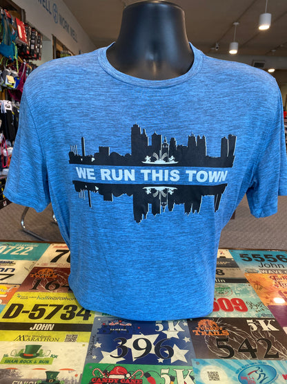 TRWS PRINTED MEN'S PERFORMANCE TECH SHORT SLEEVE