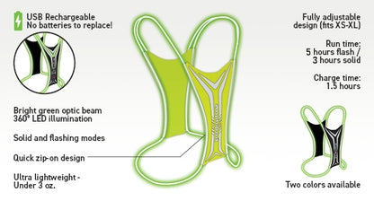 AMPHIPOD XINGLET OPTICBEAM USB VEST