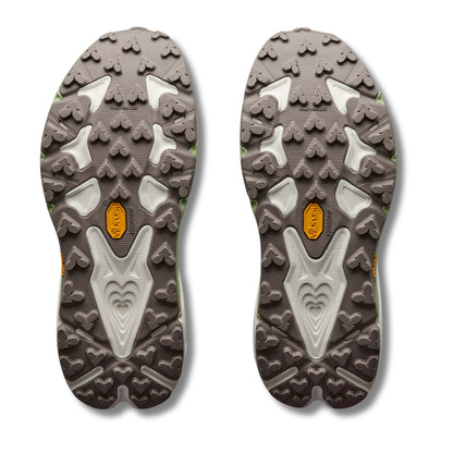 HOKA Speedgoat 7 women's trail running shoe in Alabaster/Morning Dew, alternate view