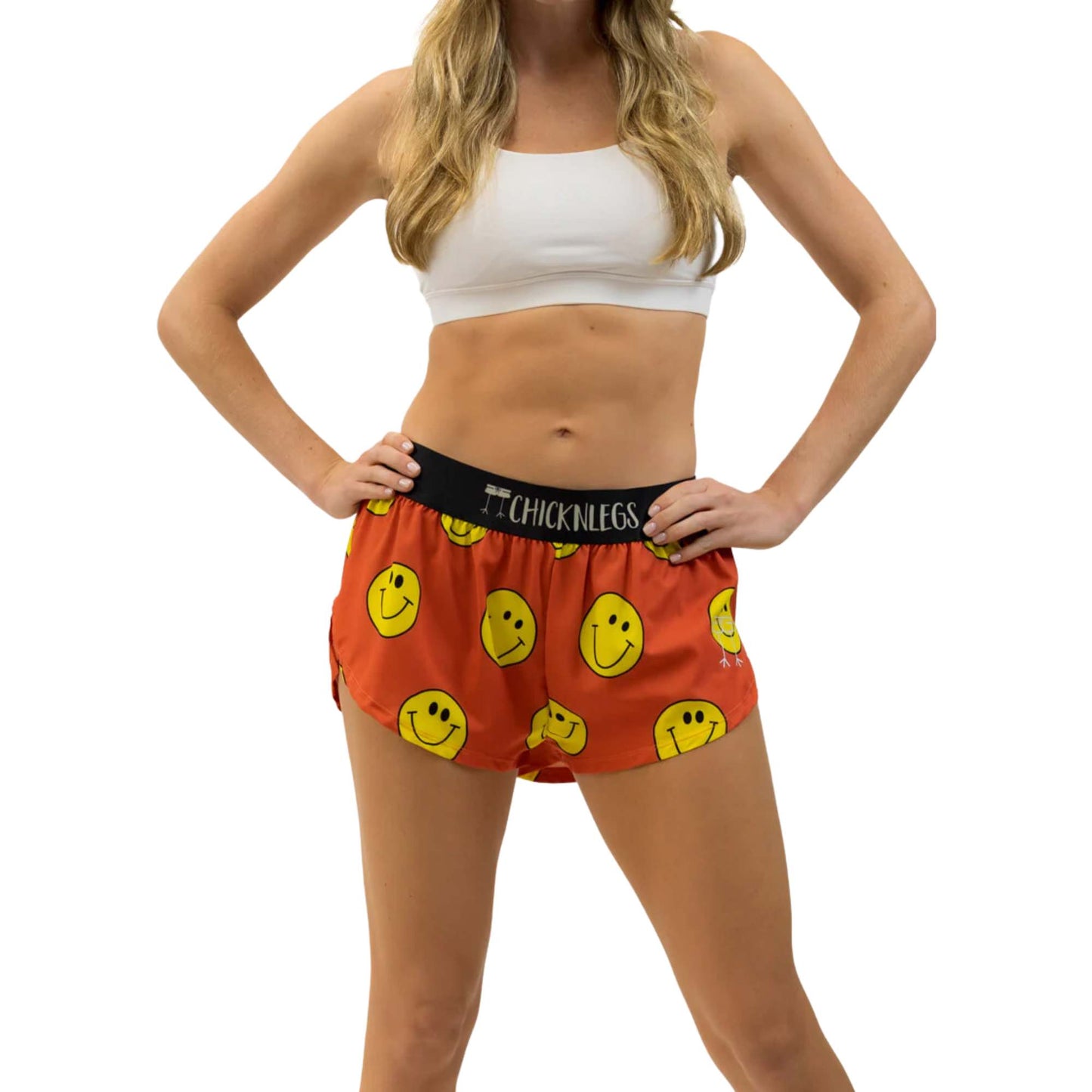 CHICKNLEGS WOMEN'S 1.5" SPLIT SHORTS