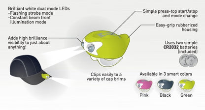 AMPHIPOD SWIFT CLIP CAP LIGHT