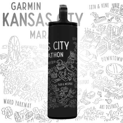 KC MARATHON MIIR 20 OZ WIDE MOUTH WATERBOTTLE