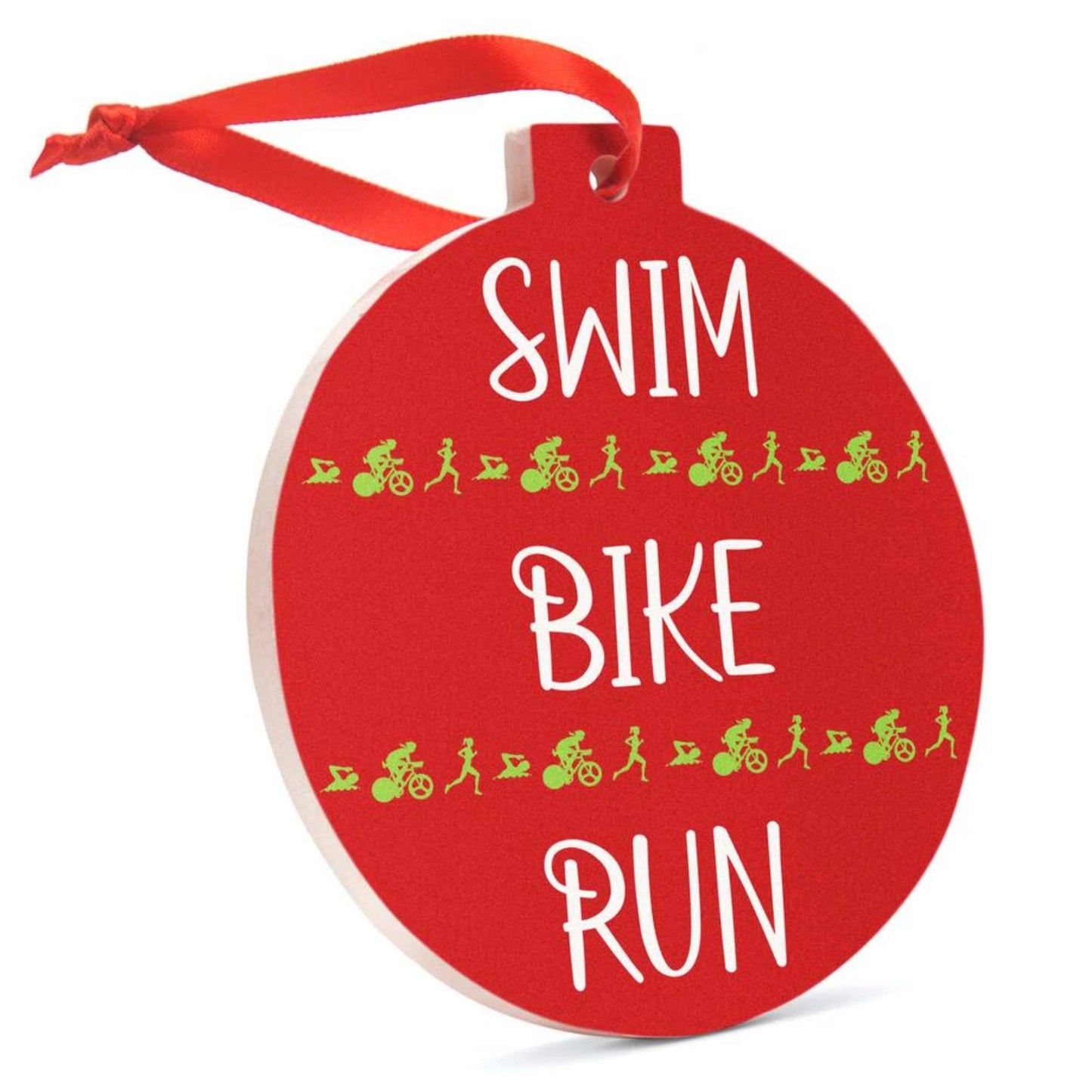 CHALKTALK SPORTS RUNNING ROUND CERAMIC ORNAMENT