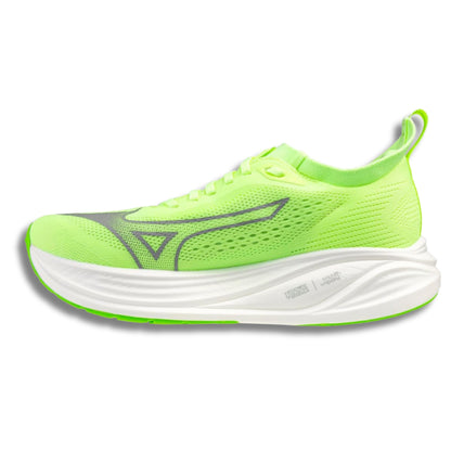 Mizuno Neo Zen 2 women's road running shoe in Lime Pulp/Ultimate Grey, alternate view